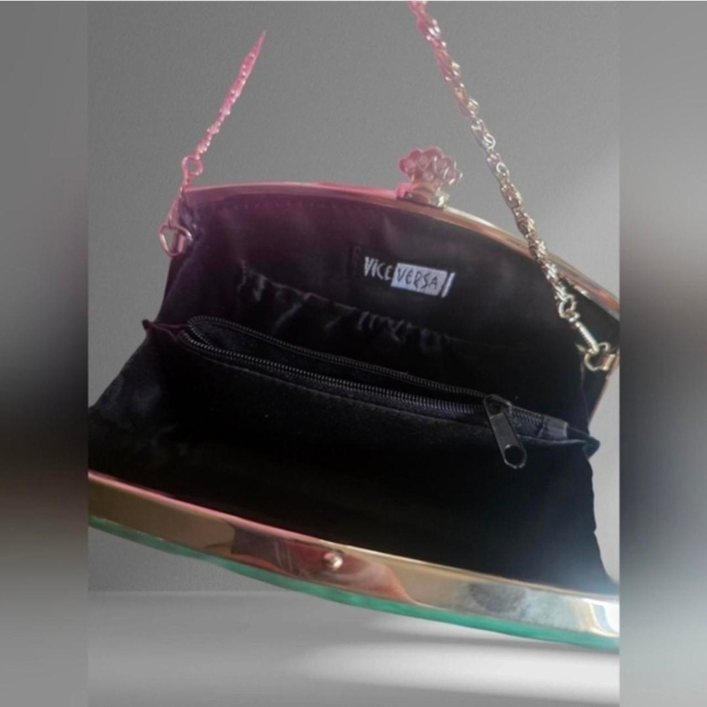 Green Equestrian Scene Crossbody Bag - Picture 5 of 9
